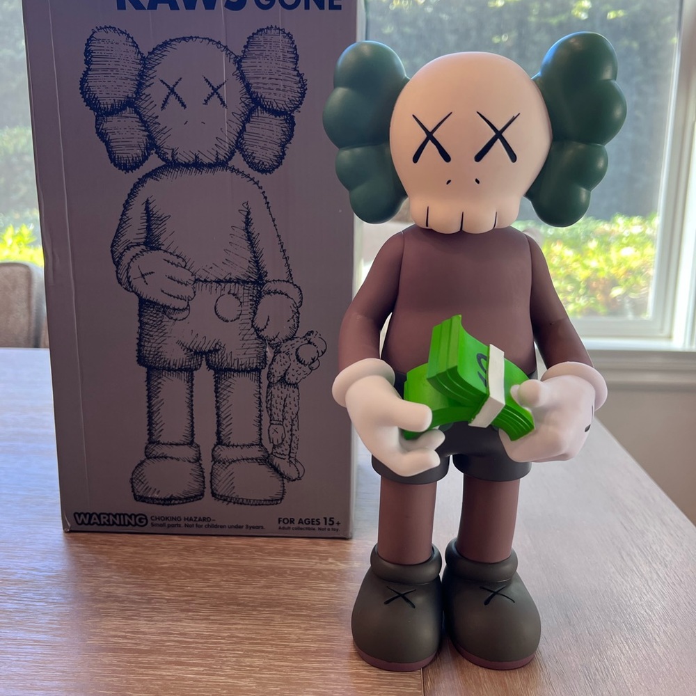 KAWS Companion Figure - Brown and Green